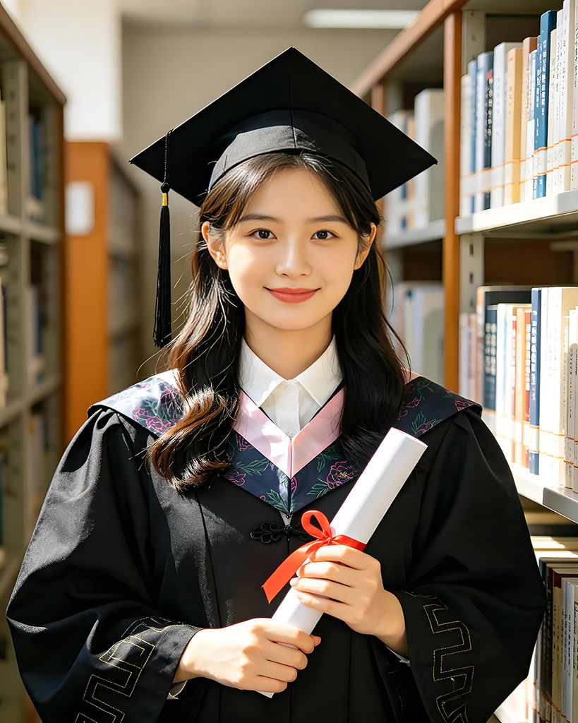 学士服毕业照